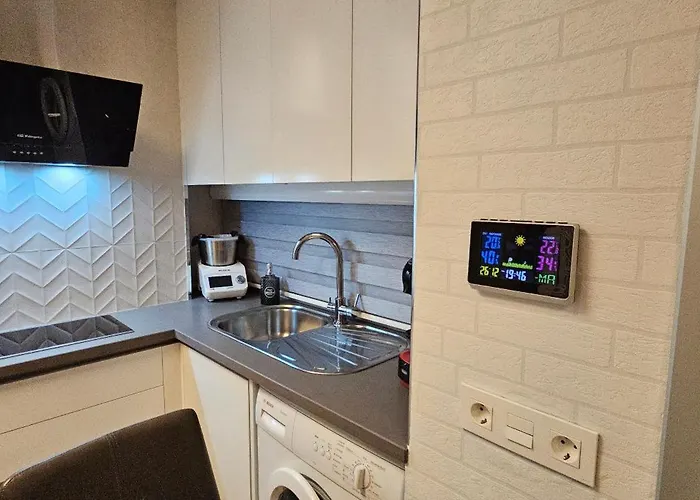 Estudio Tranquilo Cerca Del Mar. 아파트 푸에르토 드 라 크루즈